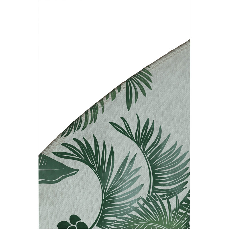 Tapis extérieur In the Jungle, Rond 5 pi