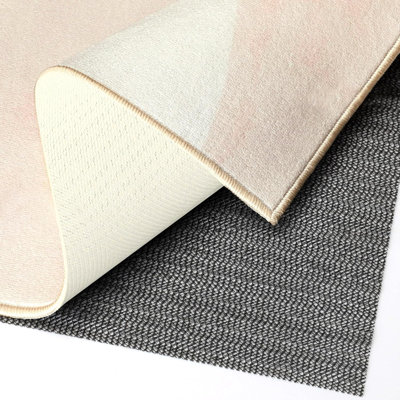 8x10 Rug Pad Gripper for Hardwood Tile Floors Carpet, Anti Slip Rug Grips