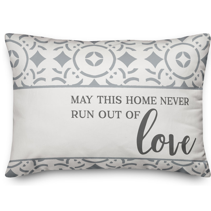  Coussin lombaire intérieur / extérieur Never Run Out of Love, Pas de bourre