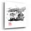 Latitude Run® «Train Station» par Pechane, art mural en verre acrylique, ACR-39494-410596755