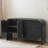 Retro 4-Door Sideboard Cabinet With Curved Edges, Adjustable Shelves & Ample Storage-986668328