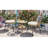 Outdoor Leisure Set, 2 Rattan Single Chairs With A Glass Round Table, Suited For Patios, Balconies, And Courtyards-448283475-448283476