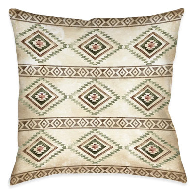 Trail Ridge Polyester Throw Pillow