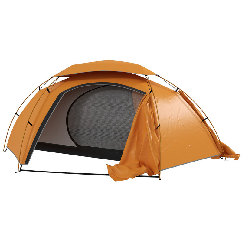 2 Person Tent, Orange
