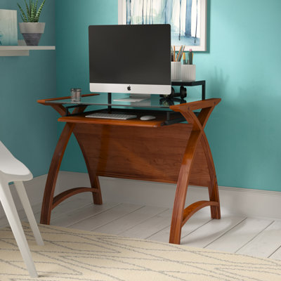Sunterra Tempered Glass Computer Desk