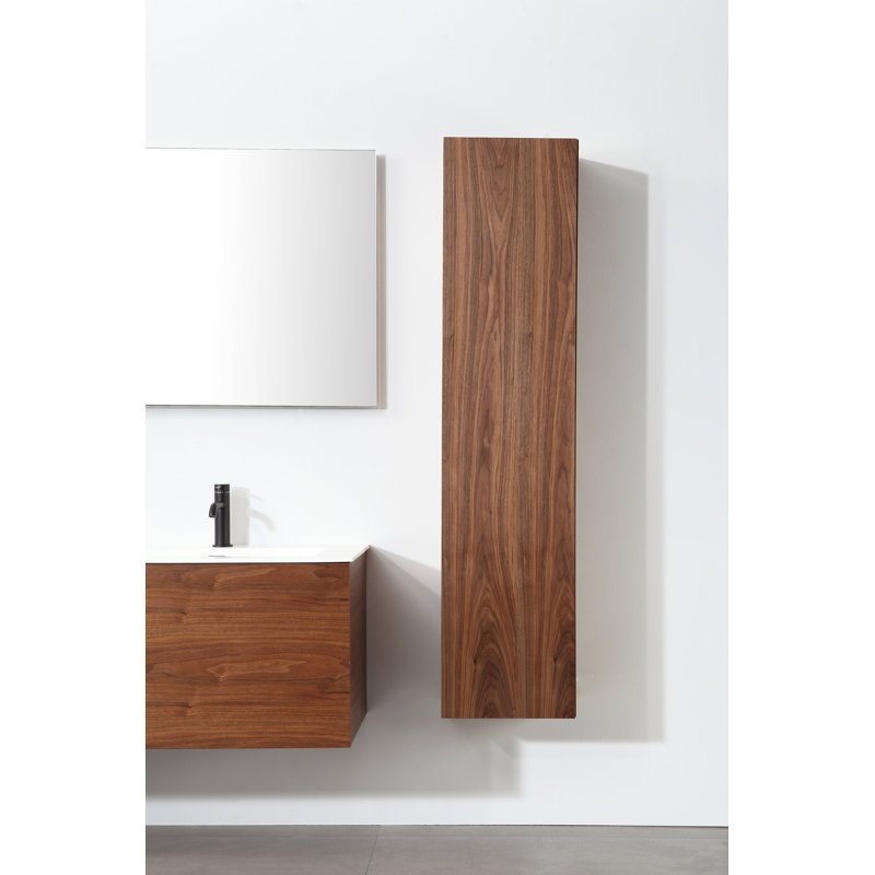 Figure 13" Wall-Mounted Side Cabinet