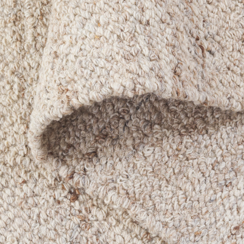 Tapis en laine tissé à la main Aldford Natura, Tapis de couloir 2 pi 3 po x 8 pi