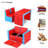 Tello Kids 3 Piece Rectangular Play Or Activity Table and Chair Set