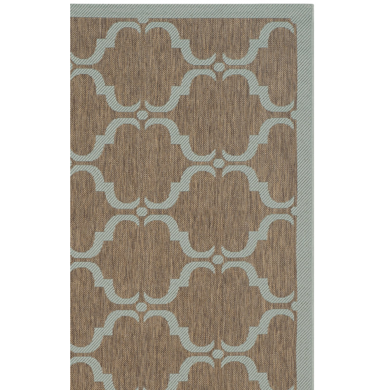 Herefordshire Performance Geometric Indoor/Outdoor Area Rug, Runner 2'3" x 12'