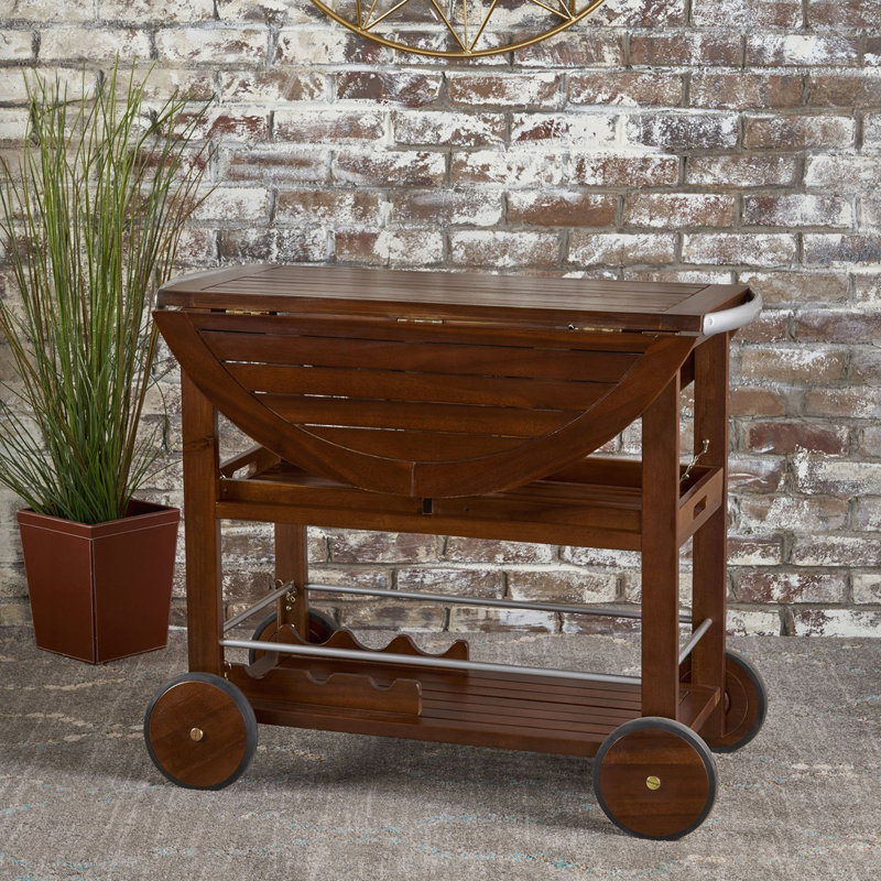 Chariot de table de bar pour l'extérieur