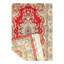 Mehronisha Oriental Area Rug in Red