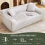 77.9" Green Faux Leather Sofa, Deep Seat with 2 Pillows, No Assembly-310002284