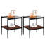 Ensemble de 3 tables basses et tables de bout-680712215