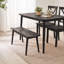 Rubberwood Solid Wood Dining Set-965076356-965076358-965076363