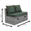 2 - Person Deep Seating with Cushions