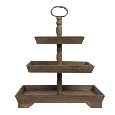 Ellika Wood Tiered Stand