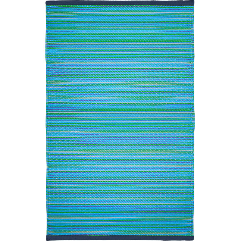 Bruine turquoise, Rectangle 5 pi 11 po x 8 pi 10 po