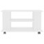 Hanska TV Cabinet with Castors 80x40x45 cm Engineered Wood-702880789