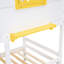 Twin Over Bunk Bed In Gray. Includes 2 Drawers, Storage Box, Shelf & Window. Solid Wood. For Older Than 6 Comes With Wood For Stability. Years And Above-1132914435