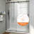 56"-60" W x 76" H Single Sliding Frameless Shower Door with Width-Adjustable Top Rail, 5/16" (8mm) ANSI & SGCC Certified Tempered Glass, Matte Black-61564937