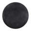 Table de bout intérieure en béton léger, noir mat, 15,85 po x 15,85 po x 15,56 po, table de bout polyvalente et attrayante en noir mat, pour l'extérieur