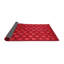 Tapis abstrait rouge-747270435