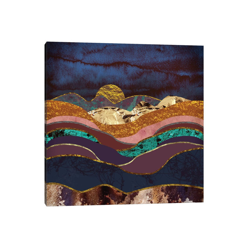 Color Fields 1 Piece Wrapped Canvas Painting, 30.48 cm H x 30.48 cm W