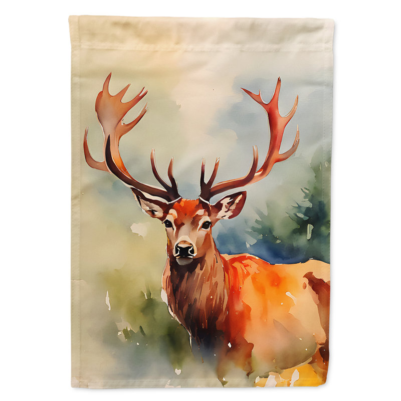 Drapeau de maison cerf cerf