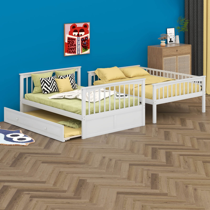 Lit pour enfants Jenneh, Blanc