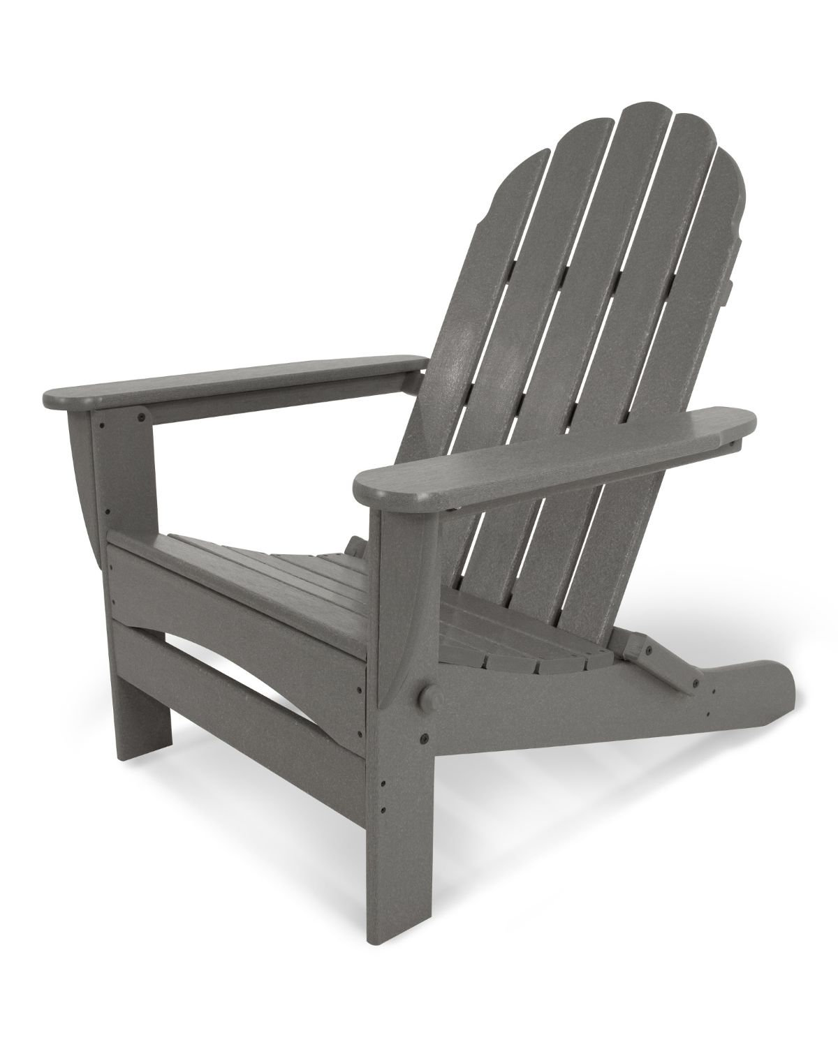 POLYWOOD® Classic Adirondack Chair, Slate Gray
