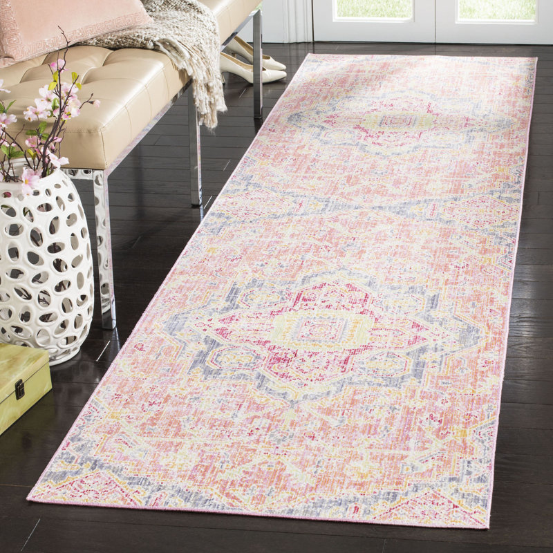 Tapis oriental Chauncey Performance, Tapis de couloir : 3 pi x 10 pi