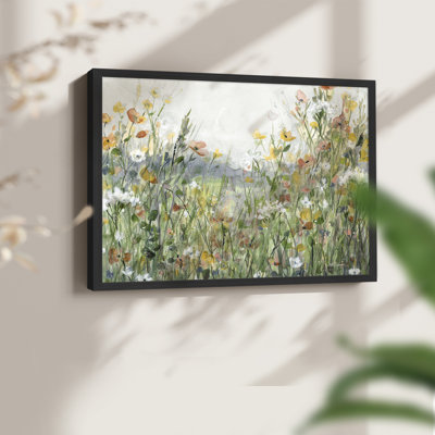 Woodland Meadow -Framed Print - Restickable
