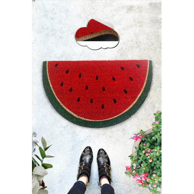 High-Quality Coco Doormat, Non-Slip Base, 18 x 30 inches | 100% Coconut Thread Surface, Thickness: 0.7 - 0.9 inches | Machine Washable at 86°F, Durable & Eco-Friendly | Perfect for Home Entryways & Patios