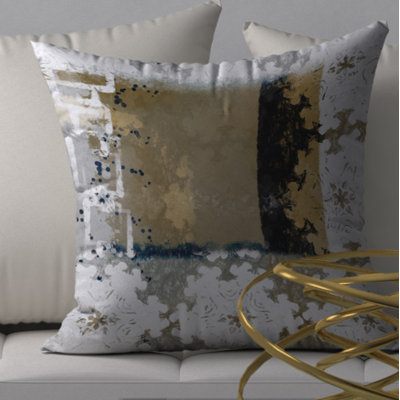 Debonair Symphony Square Pillow Cover & Insert