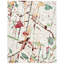 Tapis ivoire en laine / coton / viscose touffeté à la main Amier-165813136