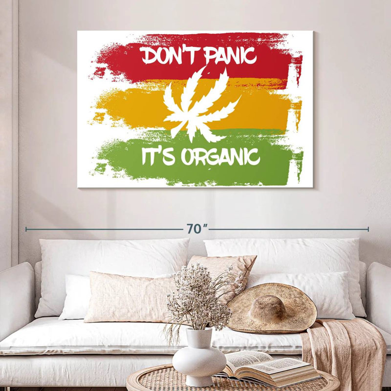 Senne Organic Marijuana, 32" H x 48" W
