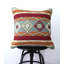 Housse de coussin Perfect Fall en laine rouille de 18 po x 18 po