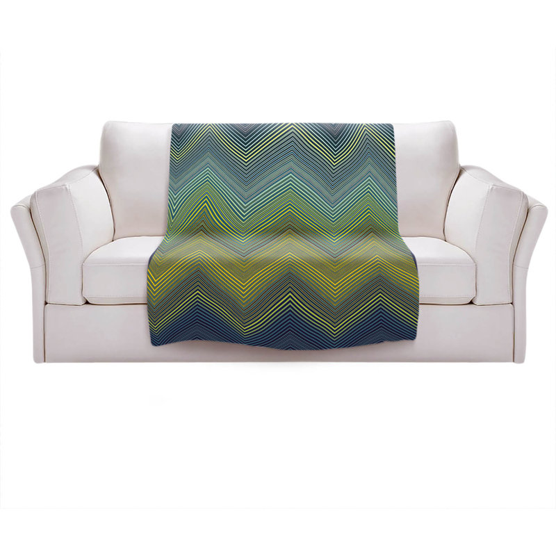Hand Woven Throw Blanket, 68" x 80"
