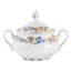 Service à thé en porcelaine bohémienne Provence pour 6 personnes (14 pièces)