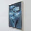 "Evening Off White Floral I" par Silvia Vassileva, reproduction sur toile dans un cadre flottant-110964925-110964929