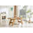 71×31.5Inches Light Wood Grain MDF Splicing Rectangular Dining Table.Double-Panel Outward-Sloping Table Legs.Modern Dining Table For Home Use. Accommodates 6-8 People,Versatile For Multiple Scenarios.-564176813-564176815