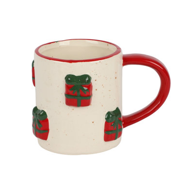 Tasse de Noël avec boîte-cadeau en céramique