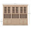 Boylan 240 cm H x 300 cm W Library Bookcase