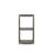 Hamlett Two-Shelf 16" by 30" Bookcase-1234278818