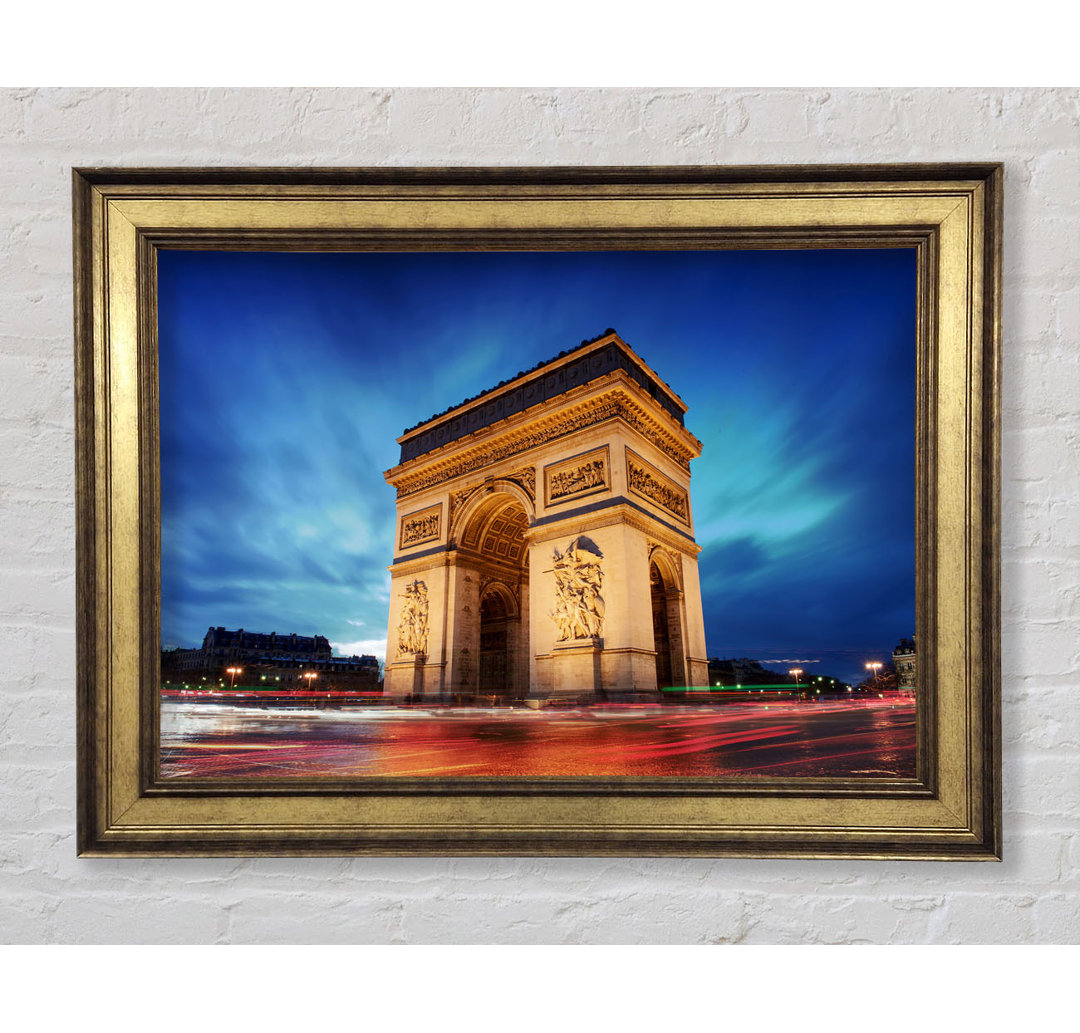 Arc De Triomphe 7 - Einzelner Bilderrahmen Kunstdrucke