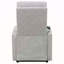 Fauteuil inclinable capitonné