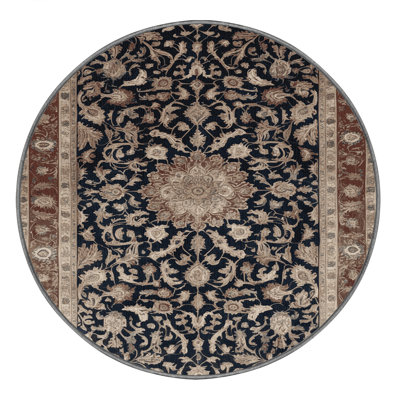 Machine Washable Persian Gray Area Rug