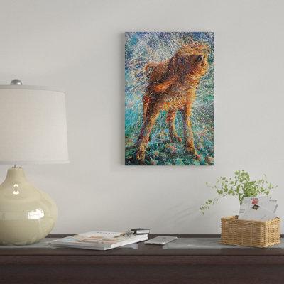 «Beaded Thread» par Iris Scott, impression sur toile tendue