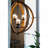 9- Light Globe Chandelier, Wood Chandelier Hanging Light Fixture with Adjustable Chain for Kitchen Dining Room Foyer Entryway, Bulb Not Included