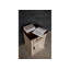 Castle 45cm W Solid Wood Bedside Table